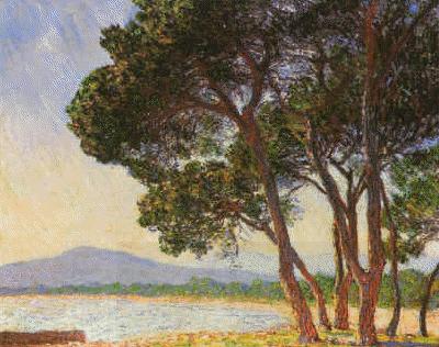 Claude Monet The Beach of Juan-Les-Pins China oil painting art